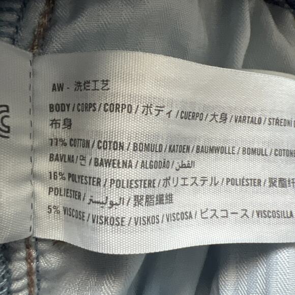 Hollister Jeans Womens 26 Short High Rise Flare Light Wash Retro Boho Fesrival - Picture 9 of 10